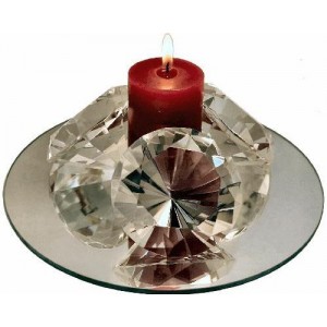 CRYSTAL CANDLE HOLDER-IGT-CH0024